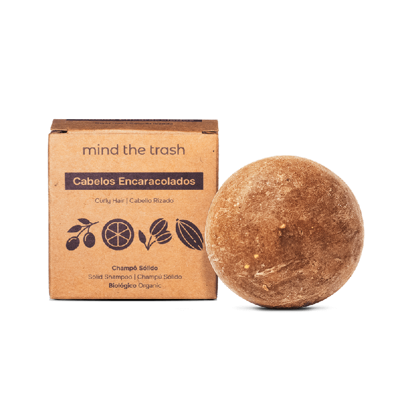 Champô Sólido Mind The Trash – Cabelos Encaracolados